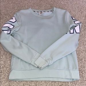 Cropped PINK sweatshirt!!